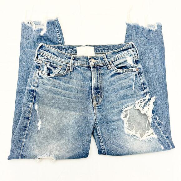 Mother Superior The Sinner Ice Cream, You Scream Ripped Denim Jeans SIze 25 - Picture 4 of 10